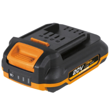 Kit 20V smerigliatrice angolare + batteria 2Ah 1986/K20-4AH+2AH