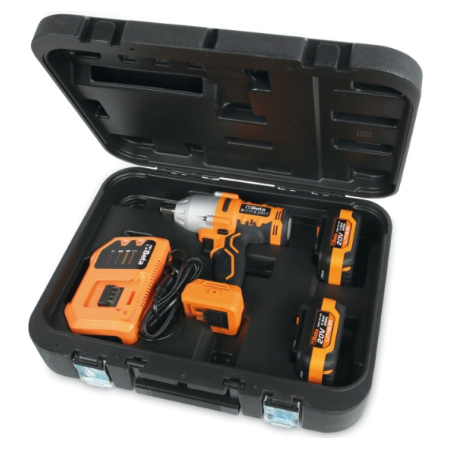 Kit 20V avvitatore a impulsi 600 Nm + batteria 2 Ah 1984/K600-4AH+2AH