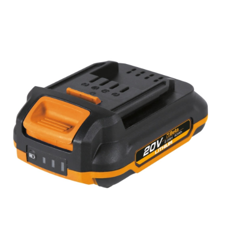 Kit 20V avvitatore a impulsi 600 Nm + batteria 2 Ah 1984/K600-4AH+2AH