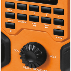 Radio da cantiere 20V 1989RCB 2