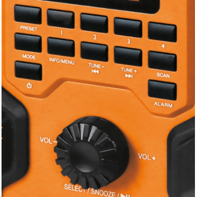 Radio da cantiere 20V 1989RCB