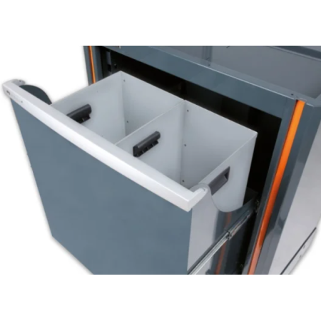 Modulo fisso per rifiuti differenziati per arredo officina C55CS