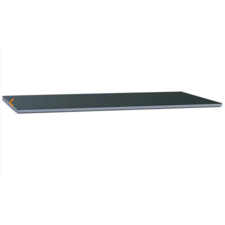 Piano di lavoro in lamiera da 2,2m per banco arredo officina RSC50 2.0 NPA/2-2.2MT