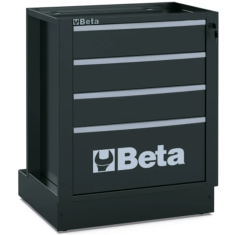 Modulo fisso con 4 cassetti per arredo officina RSC50 2.0 M4