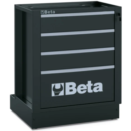 Modulo fisso con 4 cassetti per arredo officina RSC50 2.0 M4