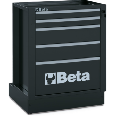 Modulo fisso con 5 cassetti per arredo officina RSC50 2.0 M5