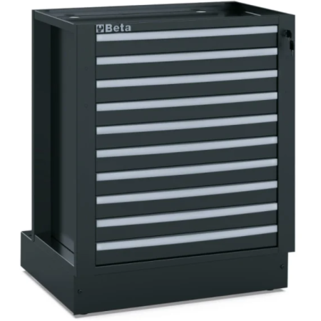 Modulo fisso con 10 cassetti per arredo officina RSC50 2.0 M10