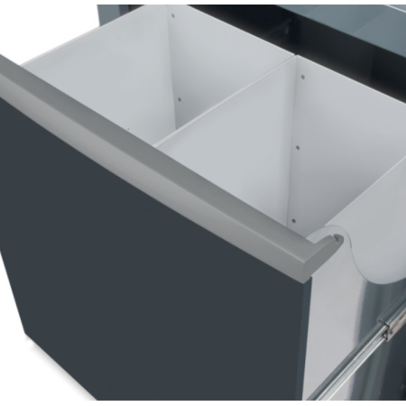 Modulo fisso per rifiuti differenziati per arredo officina RSC50 2.0 CS