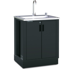 Modulo fisso con lavandino integrato per arredo officina RSC50 2.0 ML