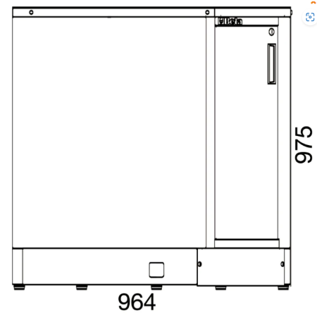 Modulo inferiore angolare per arredo officina RSC50 2.0 KNAI-A