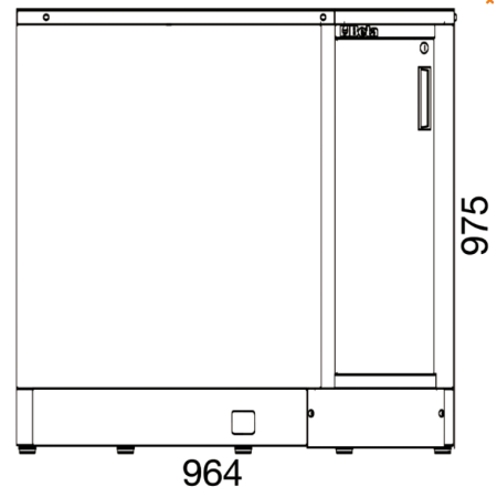 Modulo inferiore angolare per arredo officina RSC50 2.0 KNAI/W