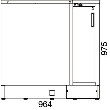 Modulo inferiore angolare per arredo officina RSC50 2.0 KNAI-X