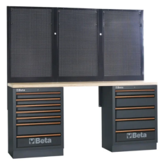 Combinazione banchi arredo officina C45PRO 2.0 BPW-2,0