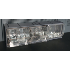 Kit 6 vaschette estraibili per contenitori portaminuterie CPMB/3C KIT 6VC/3C 2