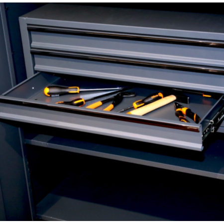 Modulo con 3 cassetti per armadi a 2 ante C45PRO 2.0 AS2 e RSC50 2.0 A2 M3CA