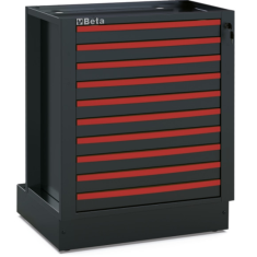 Kit 10 frontalini colorati per cassetto arredo officina RSC50 2.0 5000 RSC50 2.0/KFC3000 ROSSO