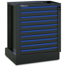 Kit 10 frontalini colorati per cassetto arredo officina RSC50 2.0 5000 RSC50 2.0/KFC5015 BLU