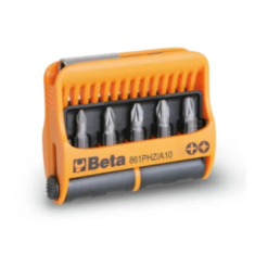 10 inserti con portainserti magnetico in astuccio tascabile 861PE/A10