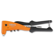 Rivettatrice ad alte prestazioni fornita con 4 testine intercambiabili 1741P