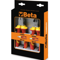 Assortimento di 1 pinza universale isolata e 1 tronchese isolato 1169MQ/D2