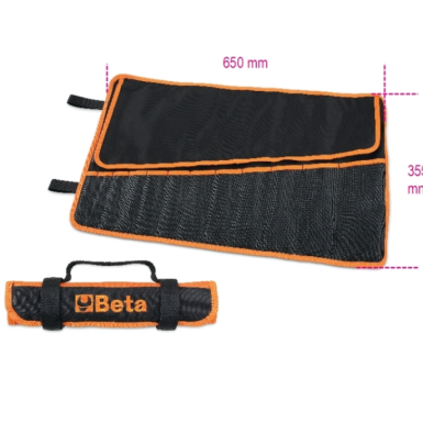 Busta portautensili di tipo avvolgibile in poliestere resistente, vuota 2002/BV12 BETA 020020040