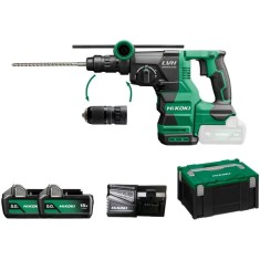 Tassellatore 18V Brushless mandrino intercambiabile DH1826DC WPZ 2 batterie BSL1850MA Hikoki