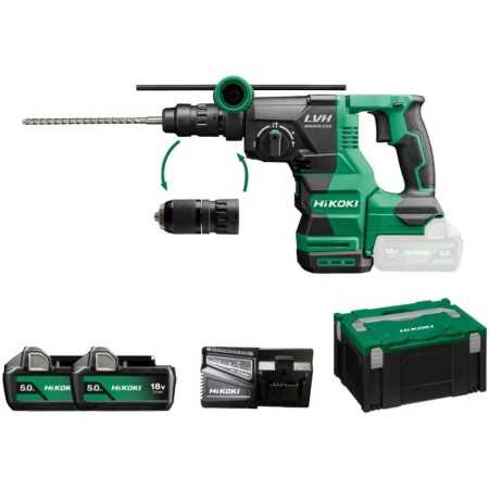 Tassellatore 18V Brushless mandrino intercambiabile DH1826DC WPZ 2 batterie BSL1850MA Hikoki