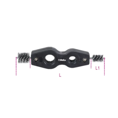 Scovolino 4 in 1 per diametri interni ed esterni da 1/2" e da 3/4" 345SC