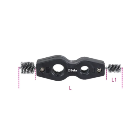 Scovolino 4 in 1 per diametri interni ed esterni da 1/2" e da 3/4" 345SC