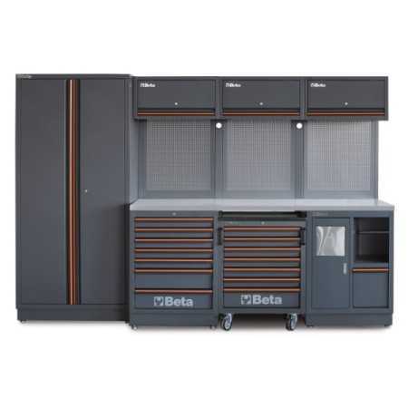 Combinazione arredo officina C45PRO 2.0 X + ass. 268 utensili
