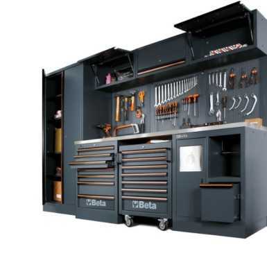 Combinazione arredo officina C45PRO 2.0 X + ass. 268 utensili
