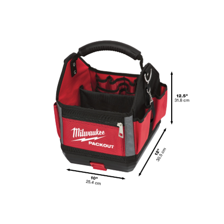 Borsa aperta porta utensili Milwaukee PACKOUT 250x280x320mm