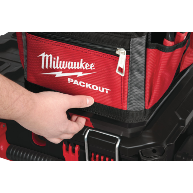Borsa aperta porta utensili Milwaukee PACKOUT 250x280x320mm