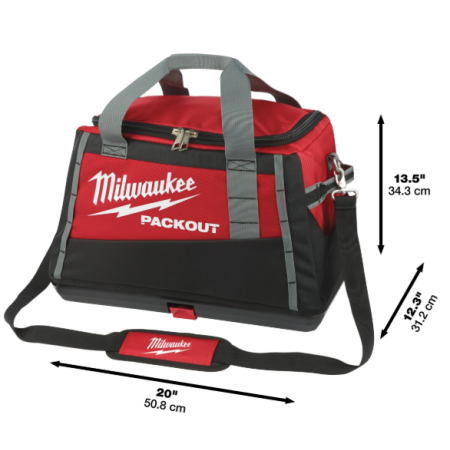 Borsa chiusa porta utensili Milwaukee PACKOUT 500x310x350mm