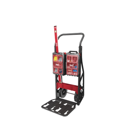 Carrello a due ruote Milwaukee PACKOUT per valigette porta attrezzi