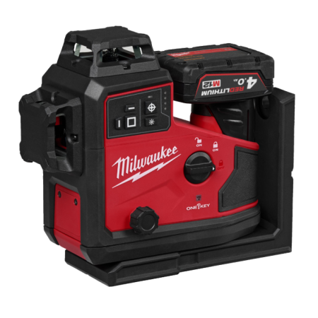 Laser lineare Verde M12™ a 3 linee 360° con auto allineamento M12 A3PLO-401C