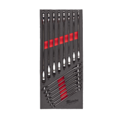 Set di chiavi combinate a cricchetto MAX BITE - 15 pezzi Milwaukee