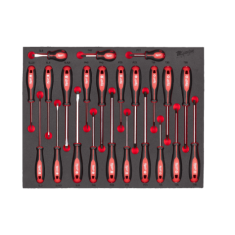 Set di giraviti completo in modulo morbido