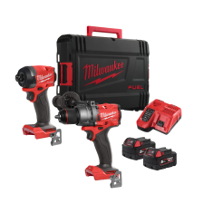 Kit M18 FUEL™ Trapano con percussione + Avvitatore ad impulsi ¼″ hex (18V)