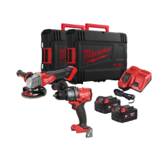 Kit M18 FUEL™ Trapano a percussione + Smerigliatrice angolare (18V)