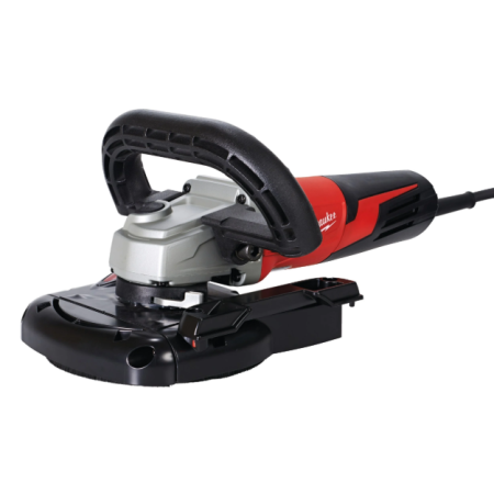 Smerigliatrice 1550W con cuffia di aspirazione per levigatura