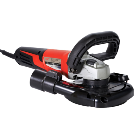 Smerigliatrice 1550W con cuffia di aspirazione per levigatura