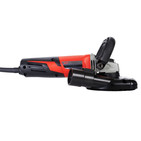 Smerigliatrice 1550W con cuffia di aspirazione per levigatura