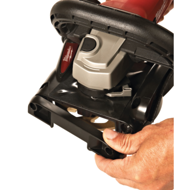 Smerigliatrice 1550W con cuffia di aspirazione per levigatura