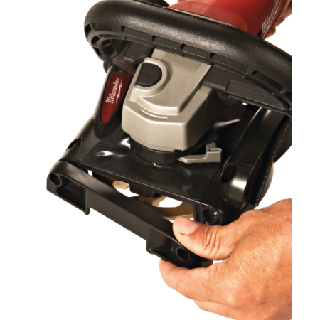 Smerigliatrice 1550W con cuffia di aspirazione per levigatura