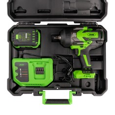 CHIAVE A IMPATTO 1/2" 1300NM BRUSHLESS A BATTERIA 20V CON CUSTODIA 2