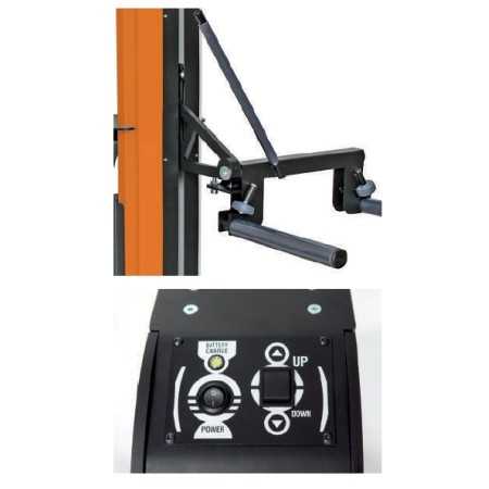 Sollevatore per Ruote Auto a batteria SPIN TYRE LIFTER 70