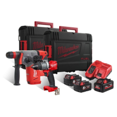 Kit M18 FPP2P2-553 Fuel Trapano a percussione e tassellatore a batteria