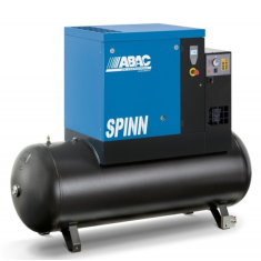 COMPRESSORE A VITE ABAC SPINN + ESSICCATORE HP10 SERBATOIO 500LT