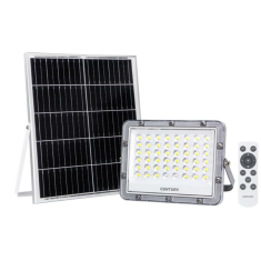 Proiettore LED 100W con pannello solare 4000k - Century